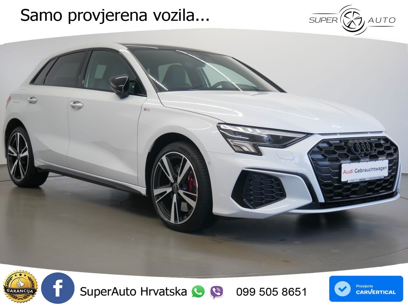 Audi A3 45 TFSIe (245 KS) S tronic S line
