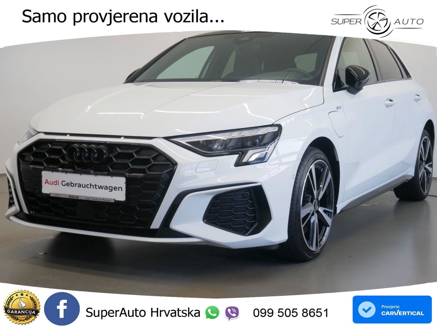 Audi A3 45 TFSIe (245 KS) S tronic S line