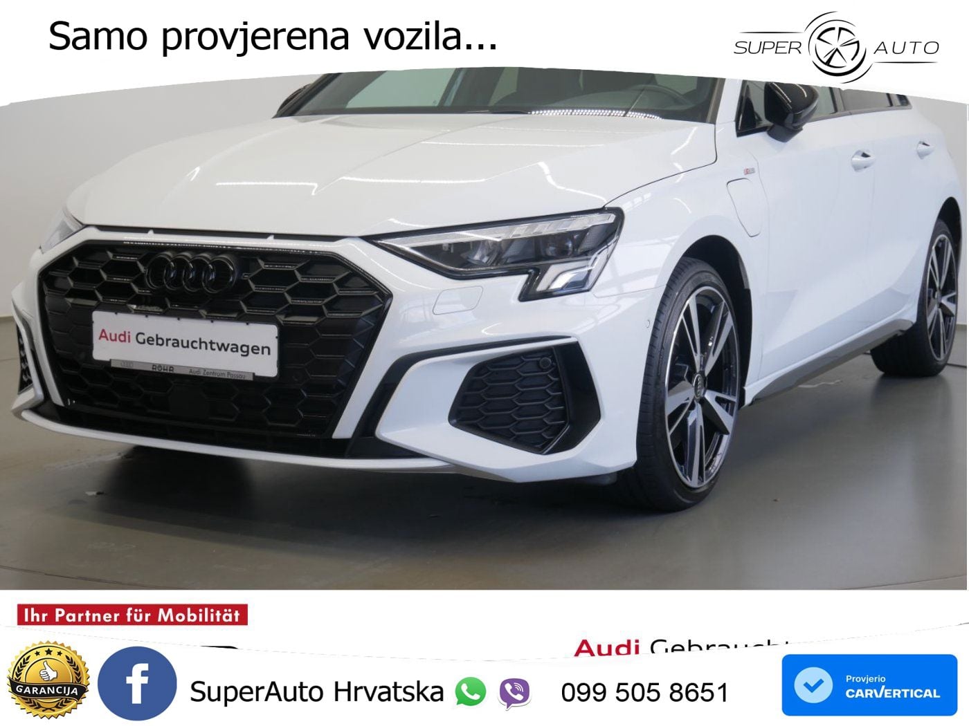 Audi A3 45 TFSIe (245 KS) S tronic S line