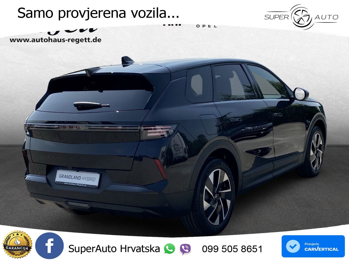 Opel Grandland 1.2 Turbo (145 KS) Hybrid eDCT GS LED+GR SJED+ACC