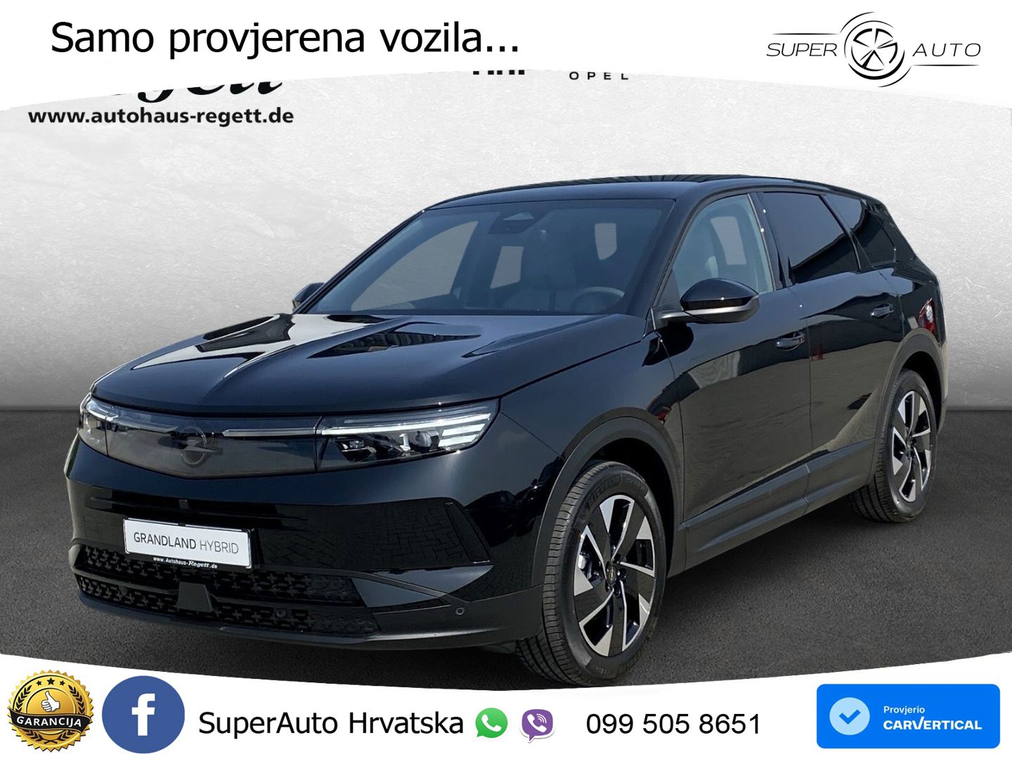 Opel Grandland 1.2 Turbo (145 KS) Hybrid eDCT GS LED+GR SJED+ACC