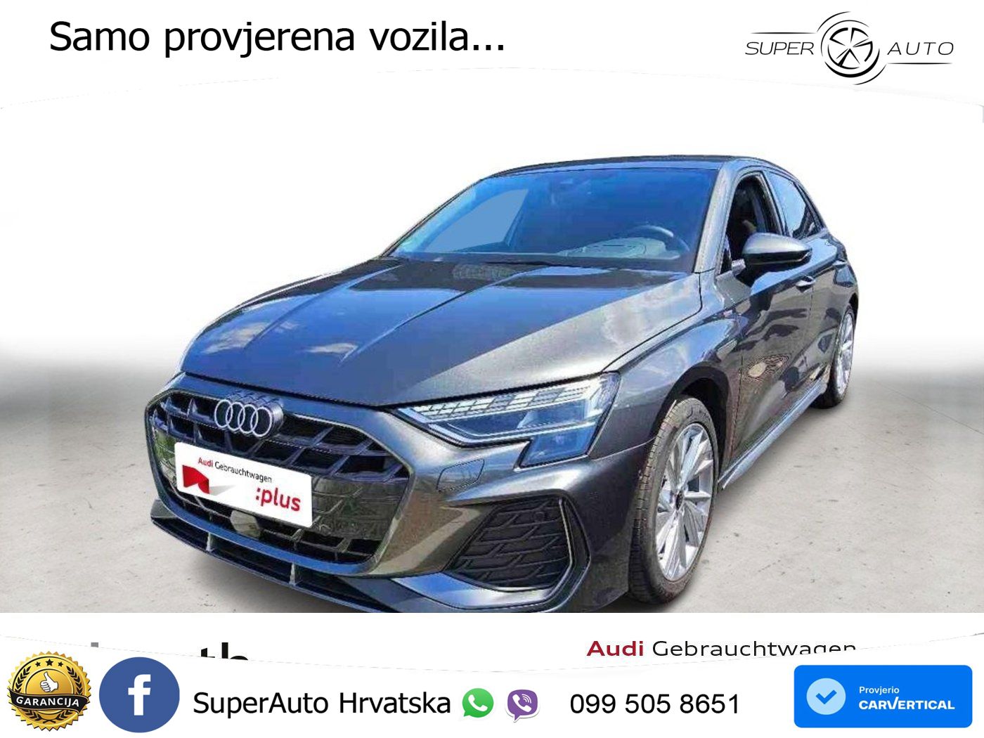 Audi A3 35 TFSI (150 KS) S tronic S line LED+GR SJED+ACC