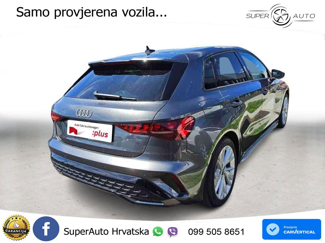 Audi A3 35 TFSI (150 KS) S tronic S line LED+GR SJED+ACC