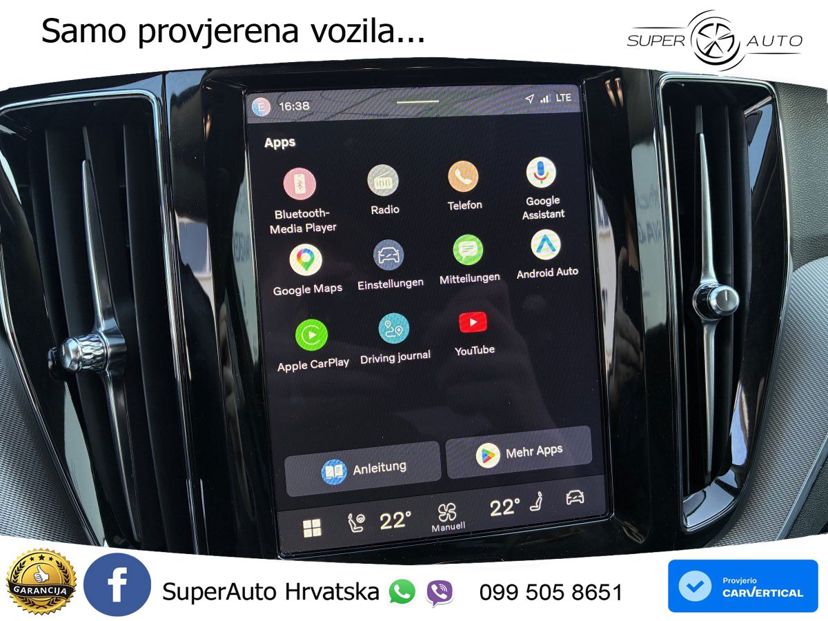 Volvo XC60 B5 Benzin AWD Geartronic LED+GR SJED+ACC
