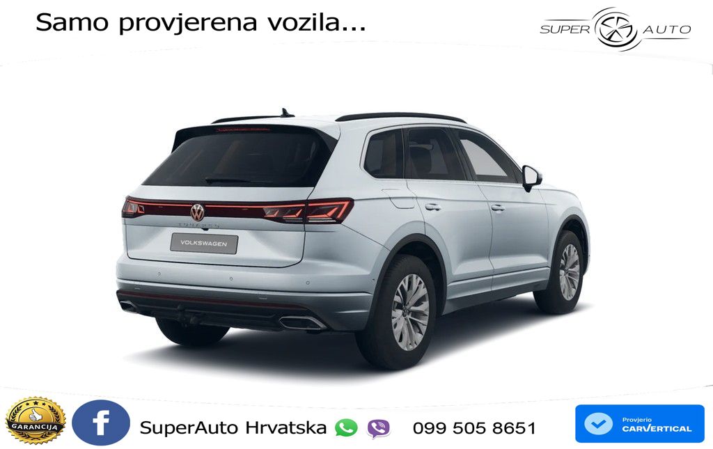 Volkswagen Touareg 3.0 V6 TDI (231 KS) 4MOTION Tiptronic ZRAČNI+ACC+4xGR SJED+KAM