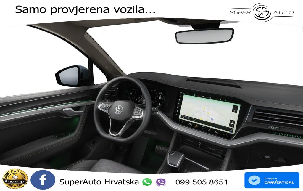 Volkswagen Touareg 3.0 V6 TDI (231 KS) 4MOTION Tiptronic ZRAČNI+ACC+4xGR SJED+KAM