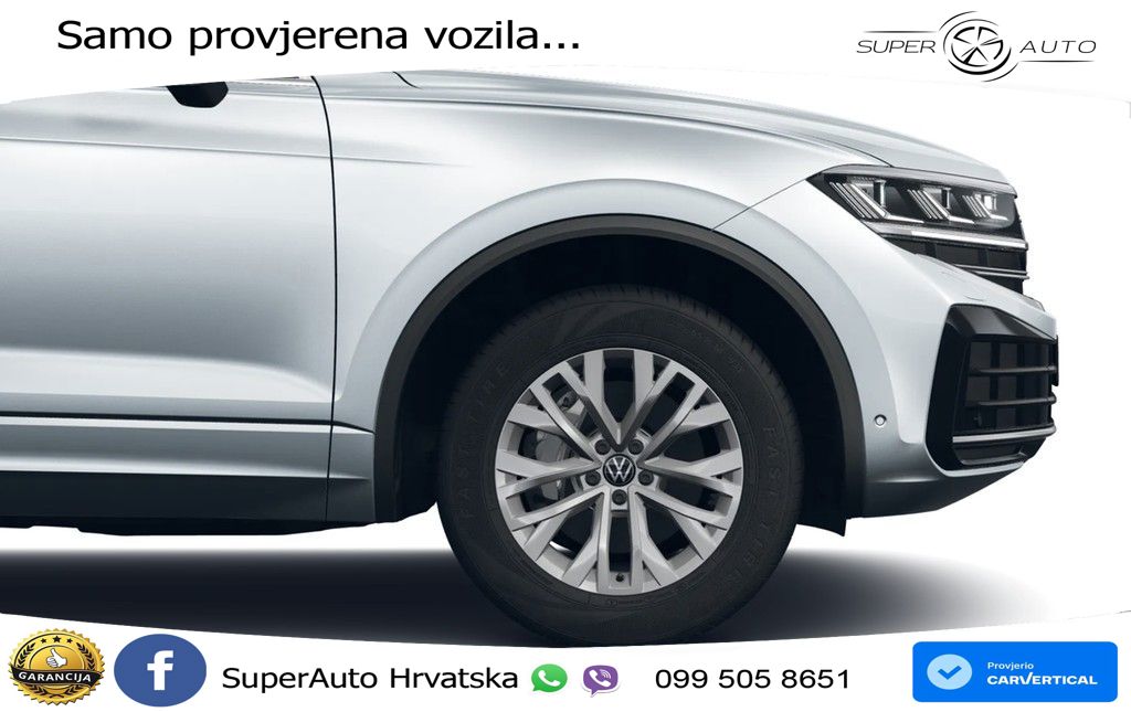 Volkswagen Touareg 3.0 V6 TDI (231 KS) 4MOTION Tiptronic ZRAČNI+ACC+4xGR SJED+KAM