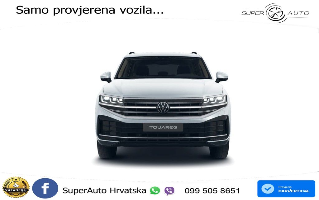 Volkswagen Touareg 3.0 V6 TDI (231 KS) 4MOTION Tiptronic ZRAČNI+ACC+4xGR SJED+KAM