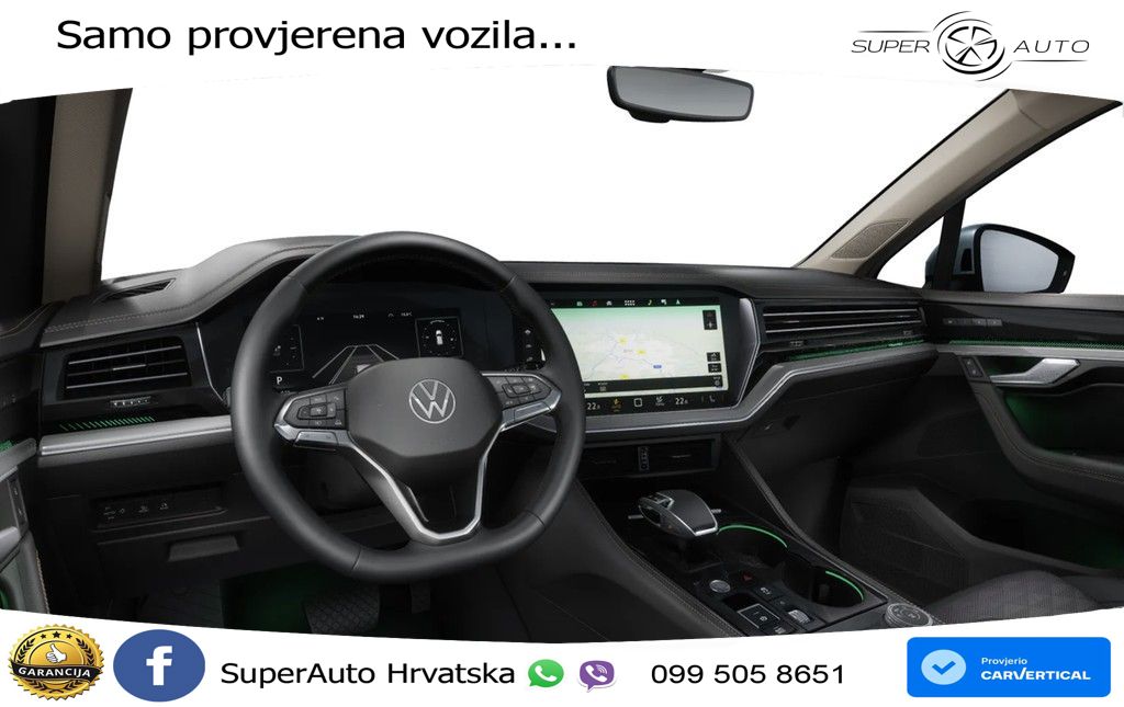 Volkswagen Touareg 3.0 V6 TDI (231 KS) 4MOTION Tiptronic ZRAČNI+ACC+4xGR SJED+KAM