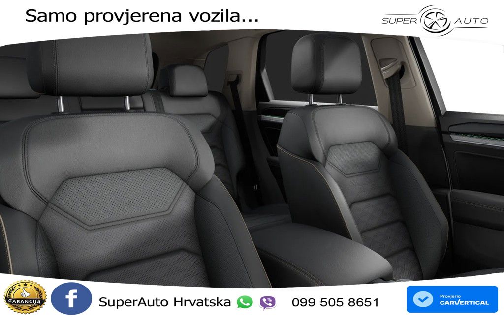 Volkswagen Touareg 3.0 V6 TDI (231 KS) 4MOTION Tiptronic ZRAČNI+ACC+4xGR SJED+KAM