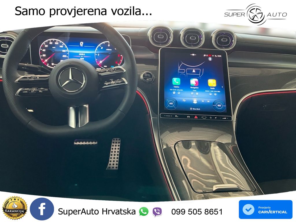 Mercedes GLC 220d (197 KS) 4MATIC 9G-TRONIC AMG LED+GR SJED+ACC