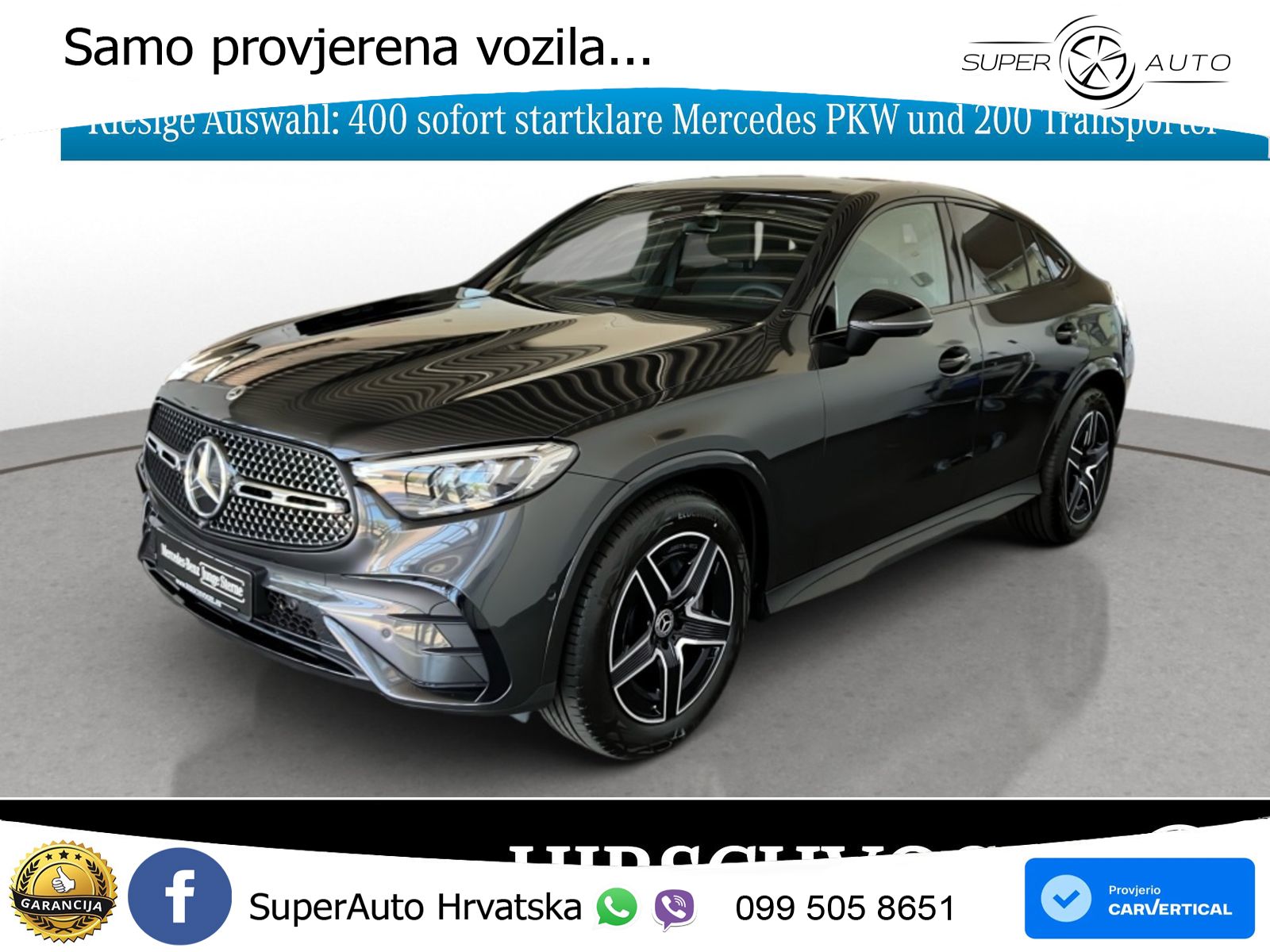 Mercedes GLC 220d (197 KS) 4MATIC 9G-TRONIC AMG LED+GR SJED+ACC
