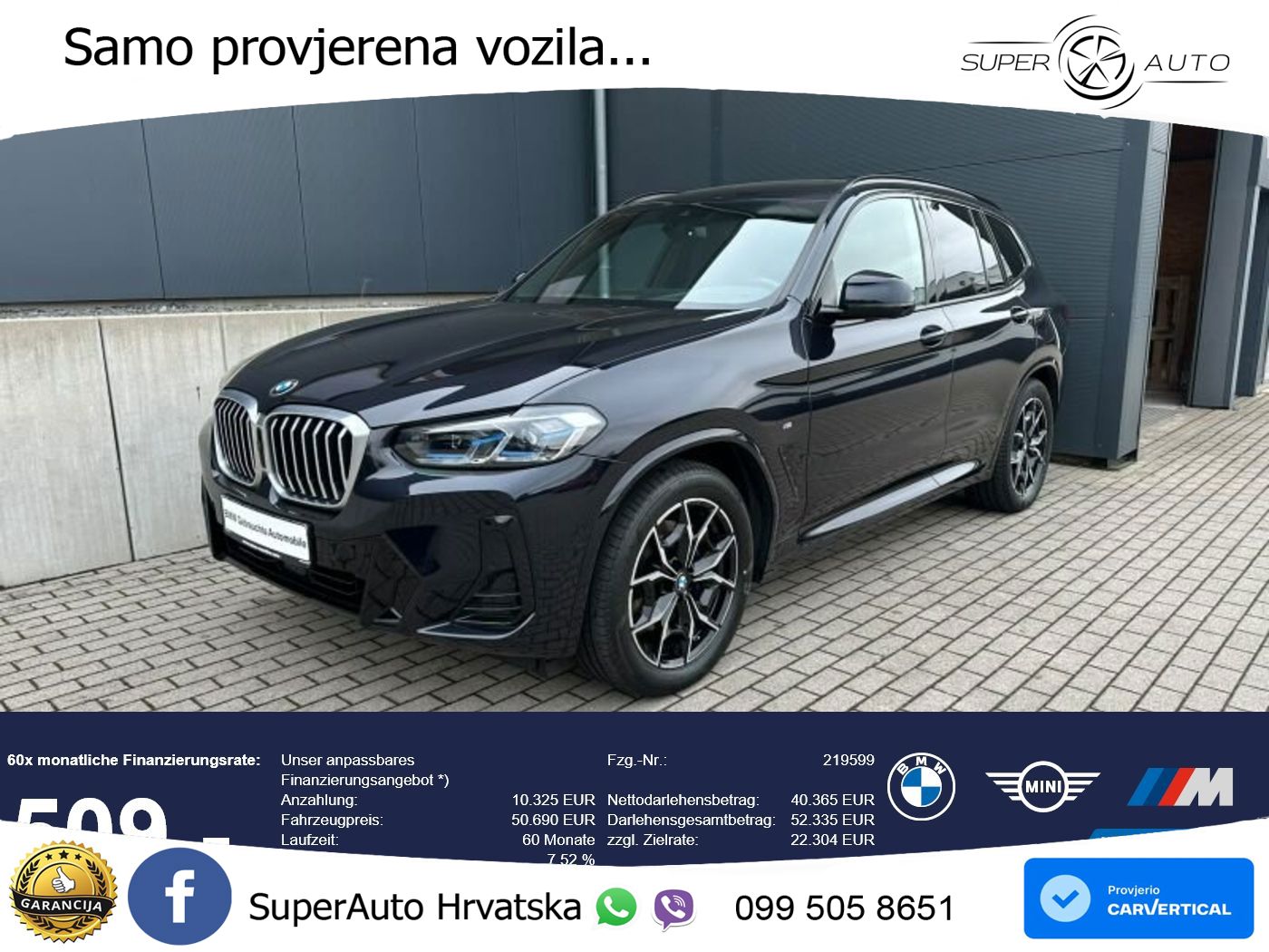BMW X3 30d xDrive Steptronic M Sport