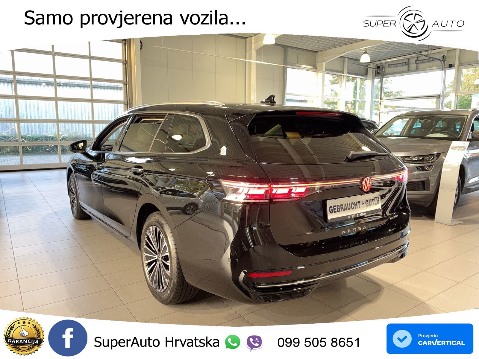 Volkswagen Passat Variant 1.5 TSI (272 KS) eHybrid DSG Elegance MATRIX+GR SJED+KAM