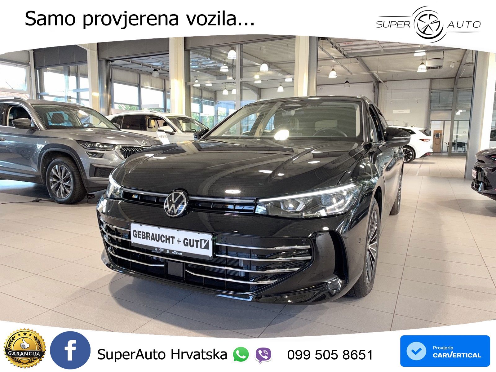 Volkswagen Passat Variant 1.5 TSI (272 KS) eHybrid DSG Elegance MATRIX+GR SJED+KAM