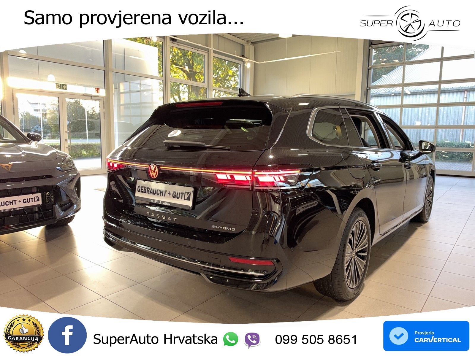 Volkswagen Passat Variant 1.5 TSI (272 KS) eHybrid DSG Elegance MATRIX+GR SJED+KAM