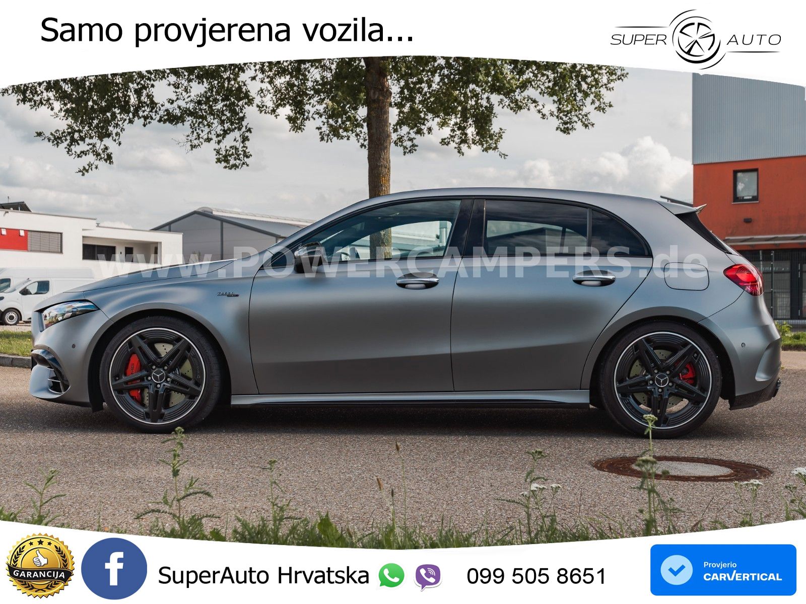 Mercedes-Benz AMG A 45 S 4MATIC+ AMG SPEEDSHIFT DCT 8G LED+GR SJED+ACC