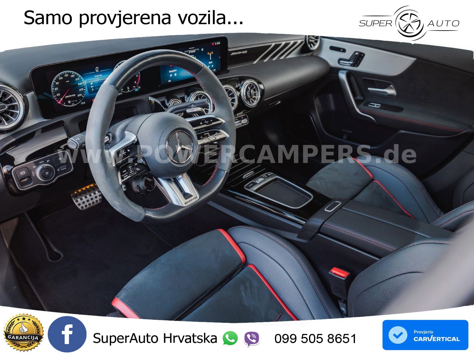 Mercedes-Benz AMG A 45 S 4MATIC+ AMG SPEEDSHIFT DCT 8G LED+GR SJED+ACC