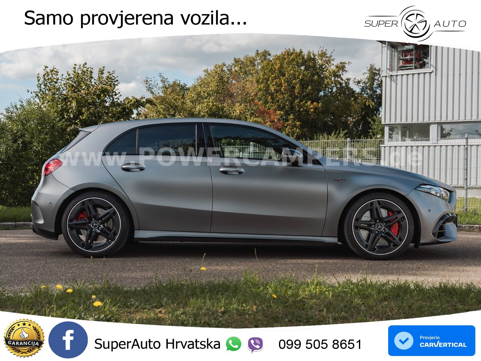 Mercedes-Benz AMG A 45 S 4MATIC+ AMG SPEEDSHIFT DCT 8G LED+GR SJED+ACC