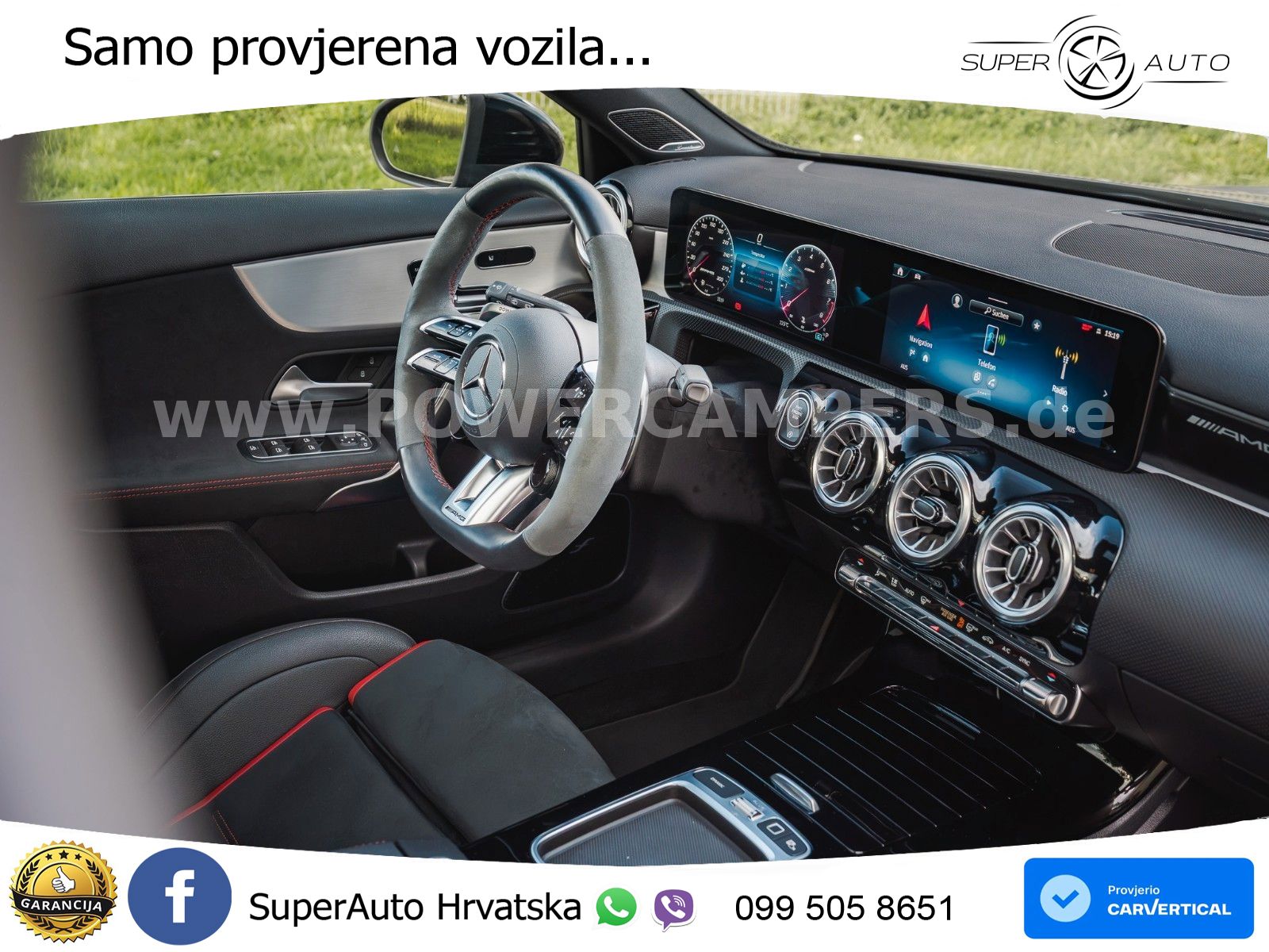 Mercedes-Benz AMG A 45 S 4MATIC+ AMG SPEEDSHIFT DCT 8G LED+GR SJED+ACC