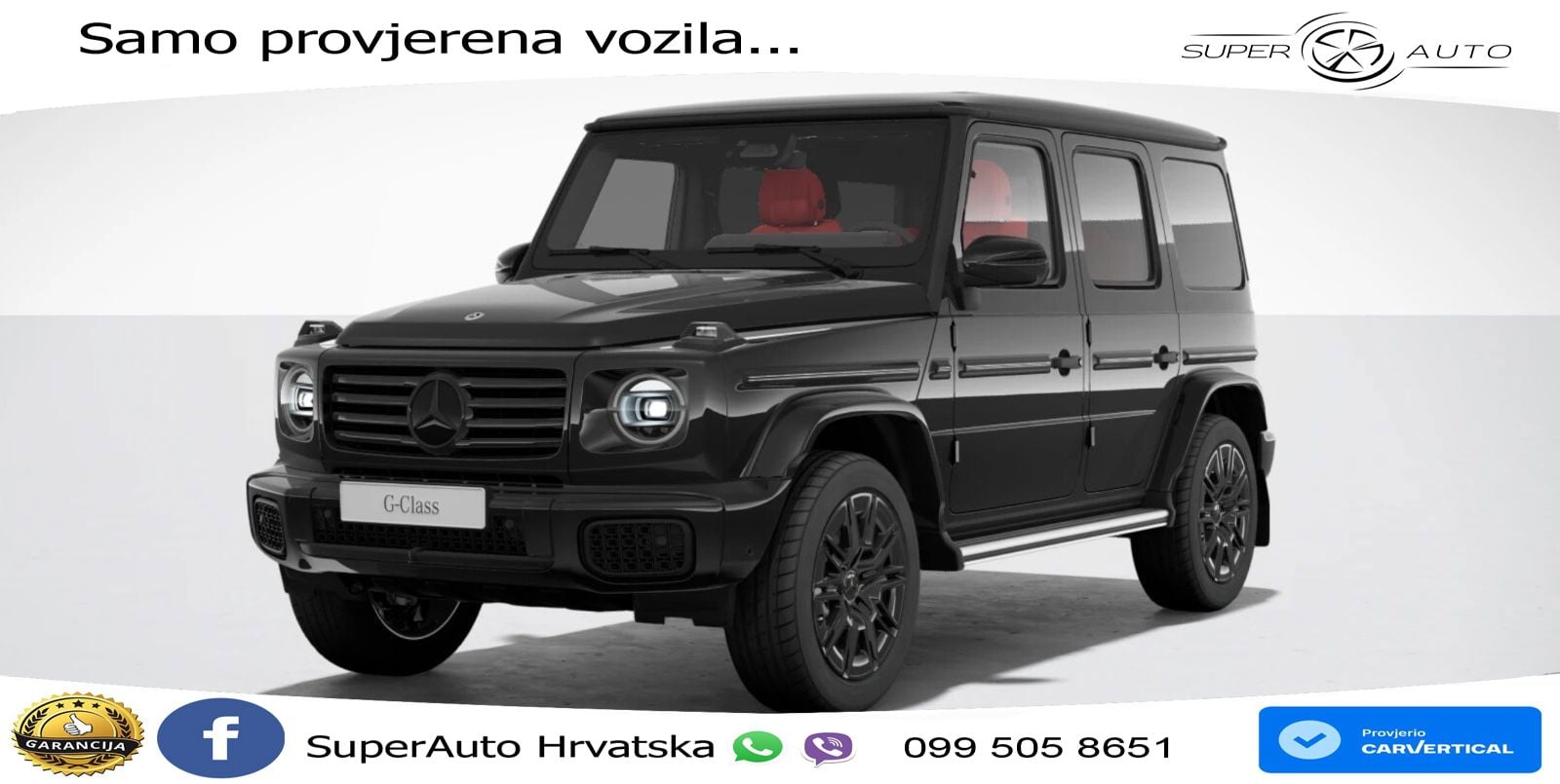 Mercedes G 450d Long (367 KS) 4MATIC 9G-TRONIC Superior LED+GR SJED+ACC
