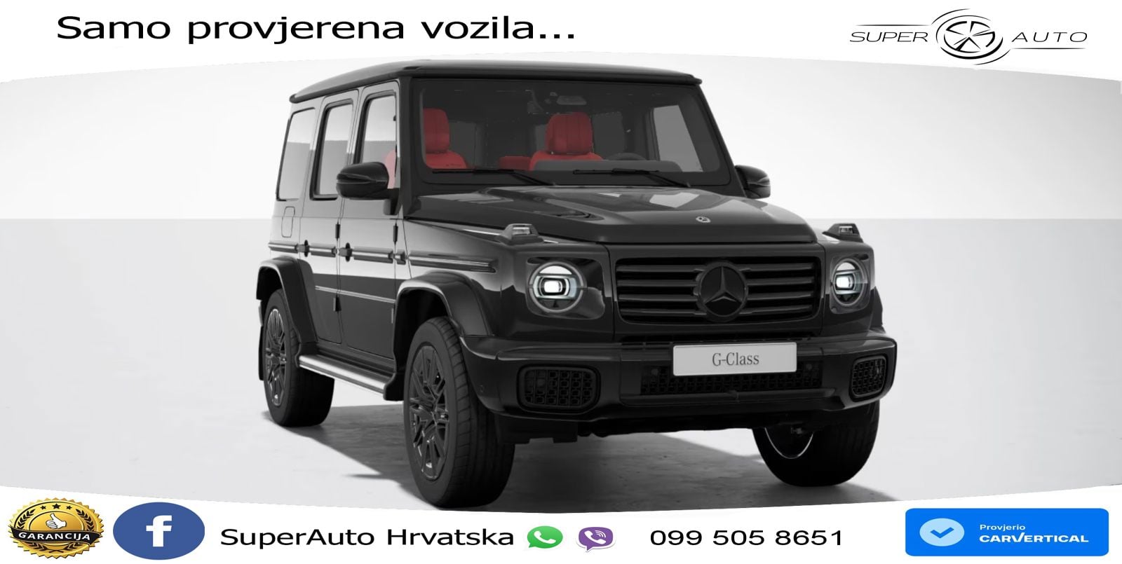 Mercedes G 450d Long (367 KS) 4MATIC 9G-TRONIC Superior LED+GR SJED+ACC