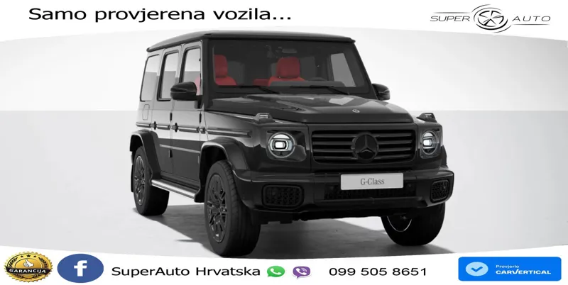 Mercedes G 450d Long (367 KS) 4MATIC 9G-TRONIC Superior LED+GR SJED+ACC