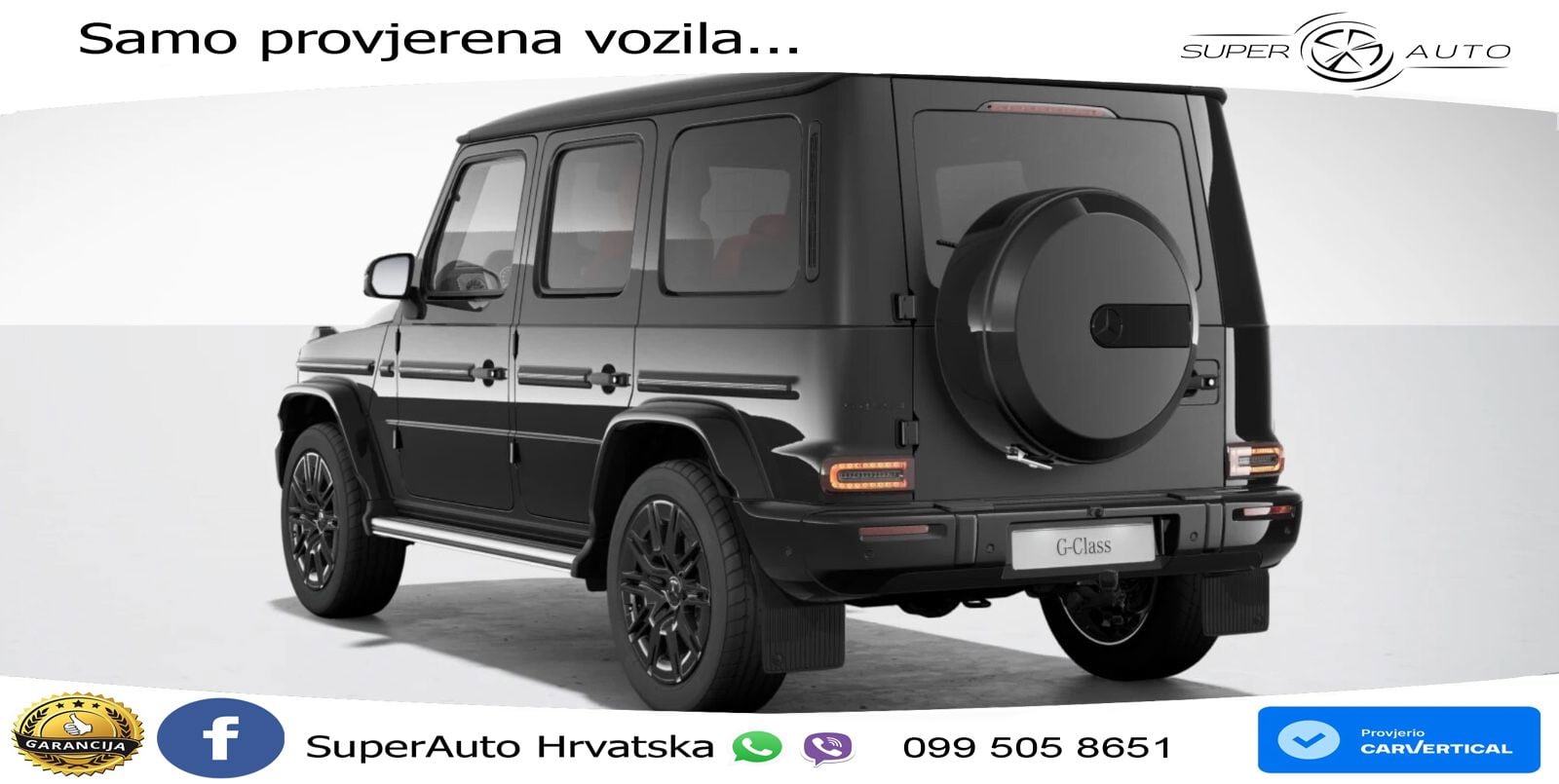 Mercedes G 450d Long (367 KS) 4MATIC 9G-TRONIC Superior LED+GR SJED+ACC