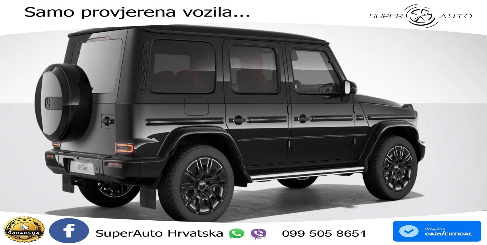 Mercedes G 450d Long (367 KS) 4MATIC 9G-TRONIC Superior LED+GR SJED+ACC