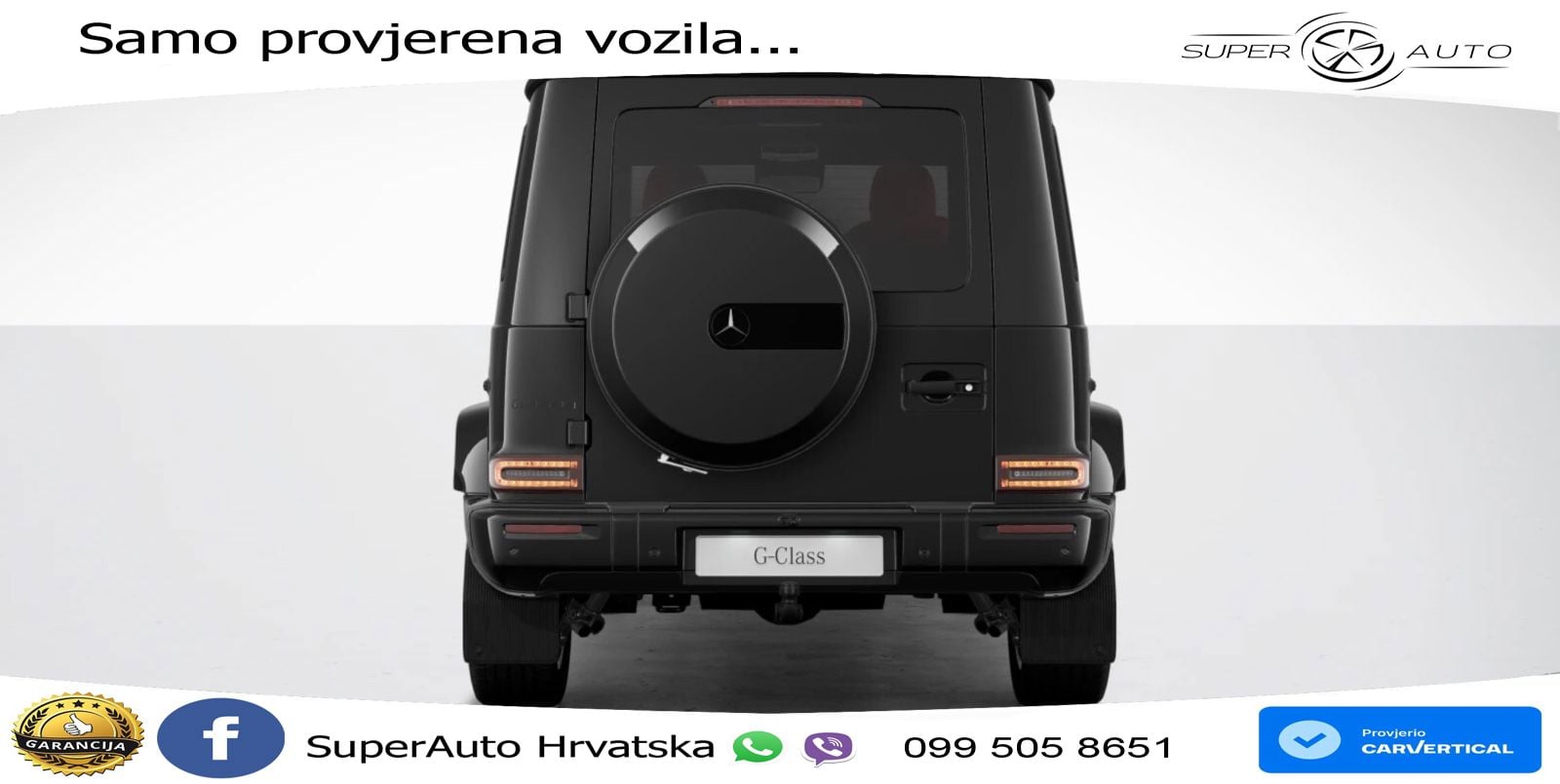 Mercedes G 450d Long (367 KS) 4MATIC 9G-TRONIC Superior LED+GR SJED+ACC