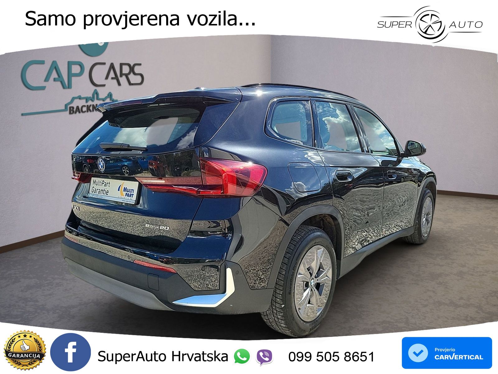 BMW iX1 66.5 kWh (204 KS) eDrive20