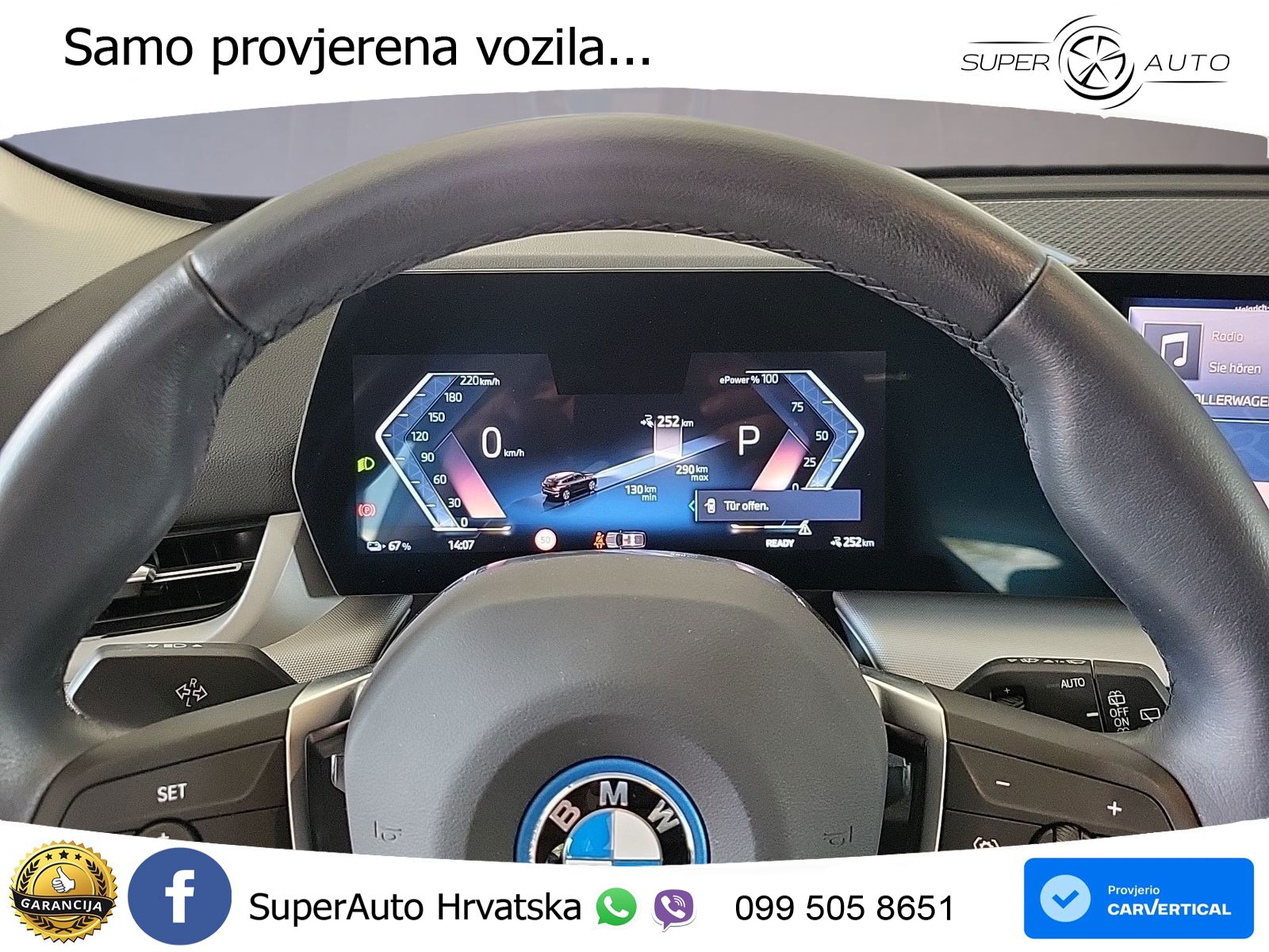 BMW iX1 66.5 kWh (204 KS) eDrive20