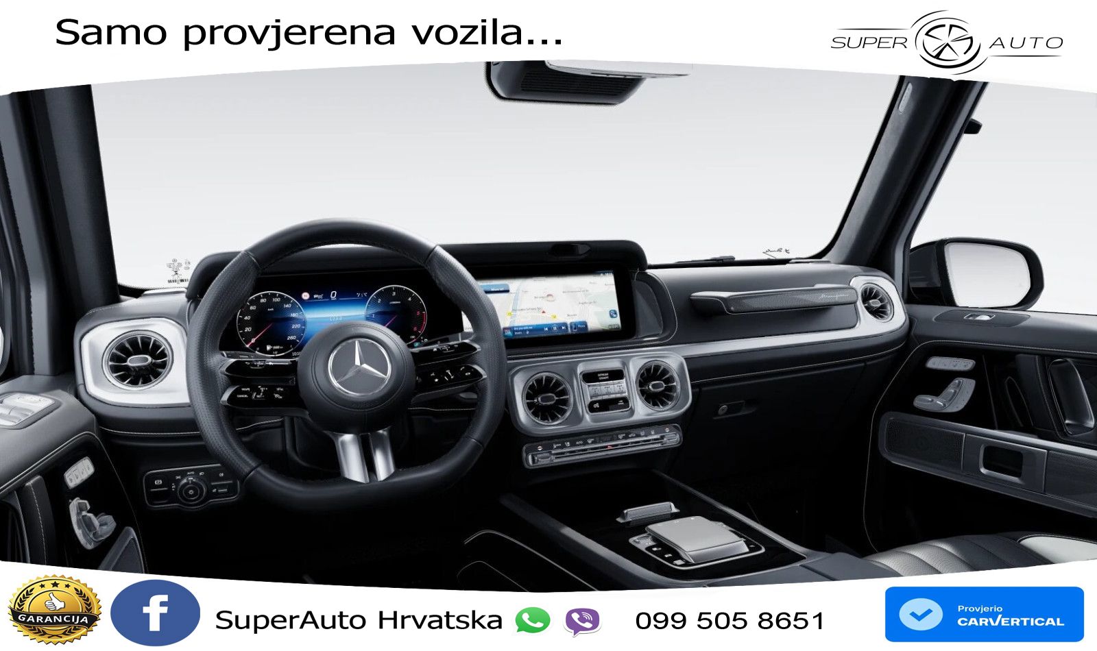 Mercedes G 450d Long (367 KS) 4MATIC 9G-TRONIC AMG LED+GR SJED+ACC