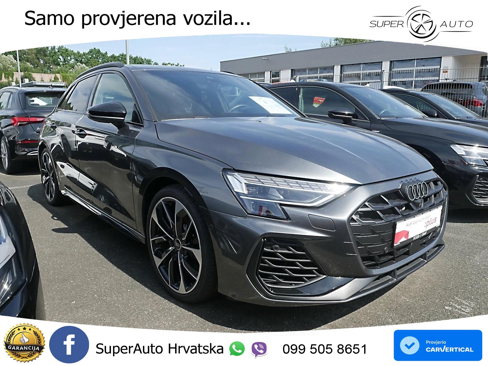 Audi S3 2.0 TFSI (333 KS) quattro S tronic LED+GR SJED+ACC