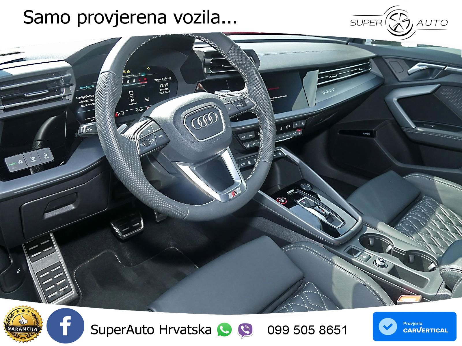 Audi S3 2.0 TFSI (333 KS) quattro S tronic LED+GR SJED+ACC