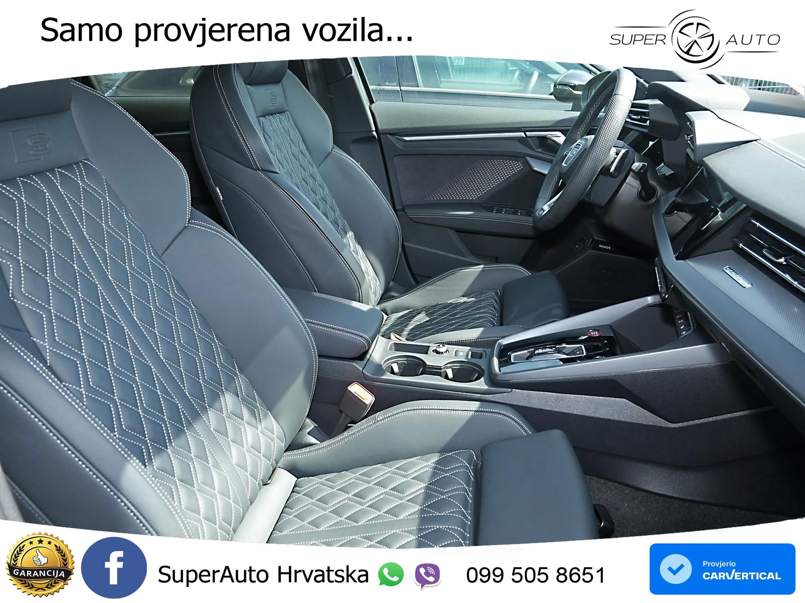 Audi S3 2.0 TFSI (333 KS) quattro S tronic LED+GR SJED+ACC