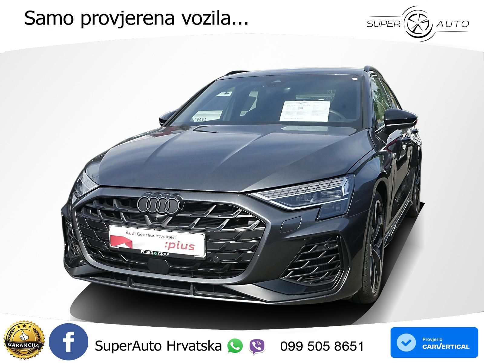 Audi S3 2.0 TFSI (333 KS) quattro S tronic LED+GR SJED+ACC