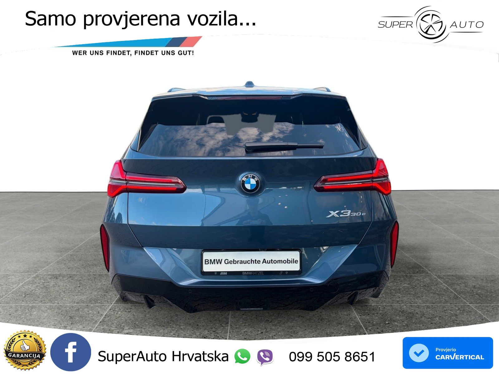 BMW X3 30e xDrive Steptronic M Sport LED+GR SJED+ACC