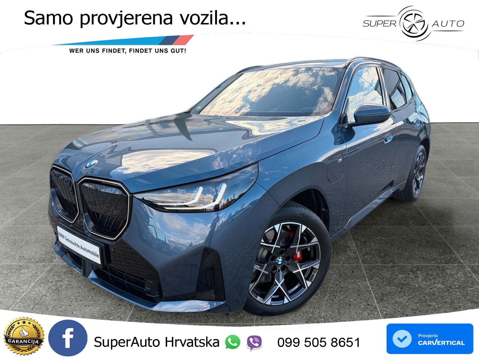 BMW X3 30e xDrive Steptronic M Sport LED+GR SJED+ACC