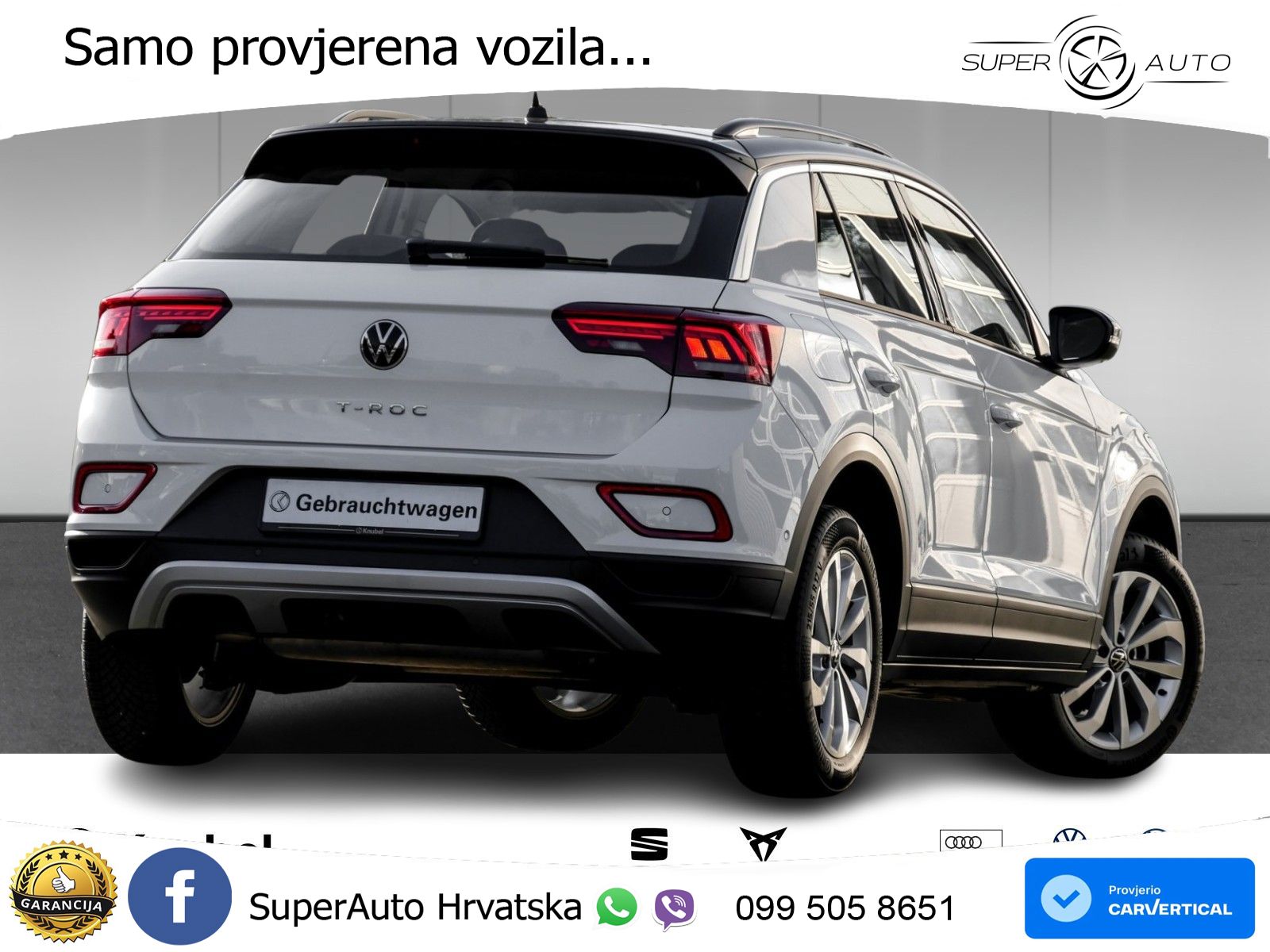 Volkswagen T-Roc 1.5 TSI (150 KS) DSG LED+GR SJED+ACC
