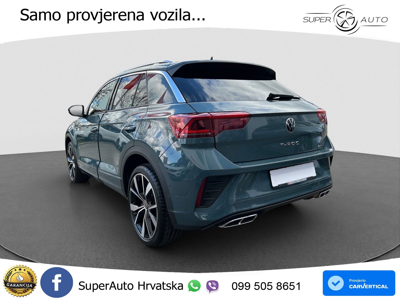 Volkswagen T-Roc I 2.0 TSI (190 KS) 4M DSG LED+GR SJED+ACC
