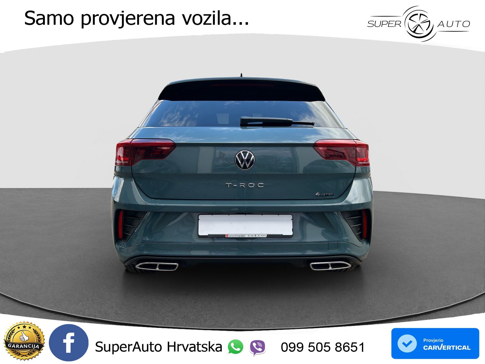 Volkswagen T-Roc I 2.0 TSI (190 KS) 4M DSG LED+GR SJED+ACC
