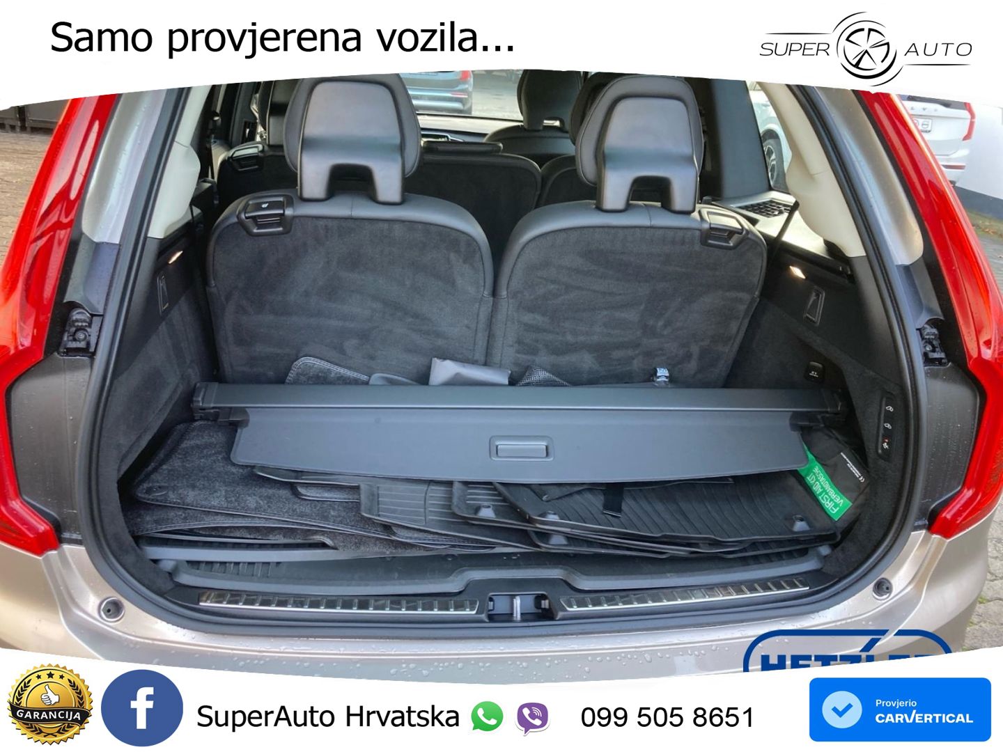 Volvo XC90 2.0 B5 Diesel AWD Automatic ZRAČNI+ACC+4xGR SJED+KAM