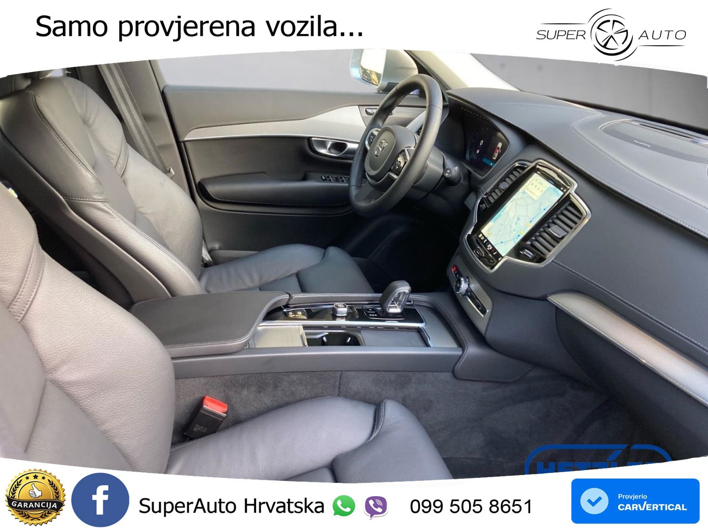 Volvo XC90 2.0 B5 Diesel AWD Automatic ZRAČNI+ACC+4xGR SJED+KAM