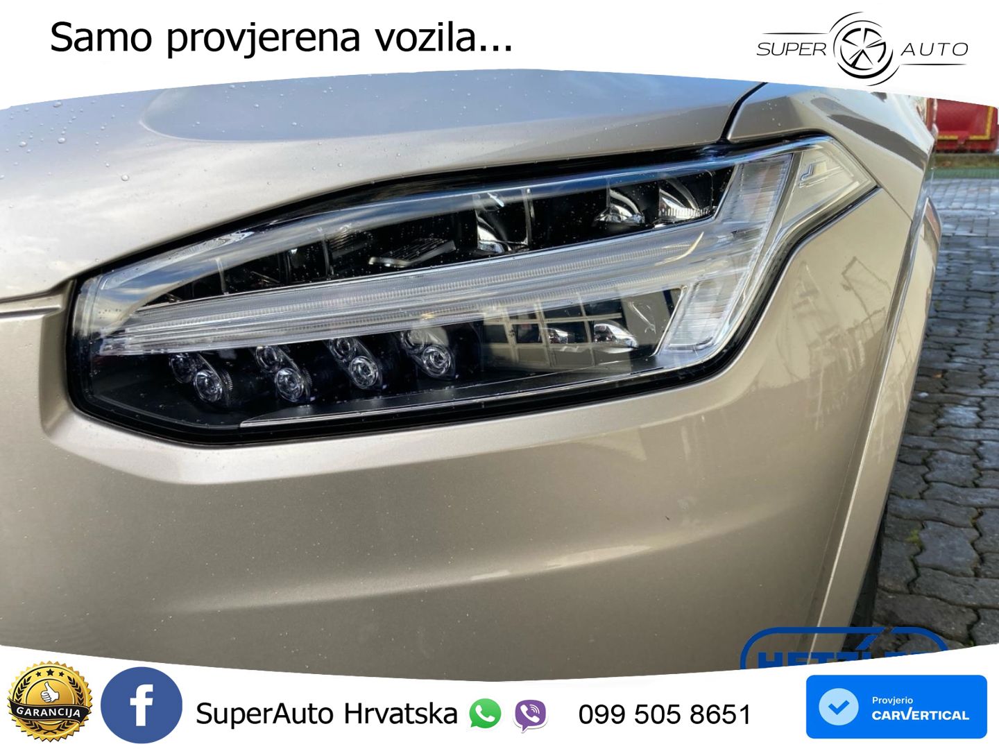 Volvo XC90 2.0 B5 Diesel AWD Automatic ZRAČNI+ACC+4xGR SJED+KAM