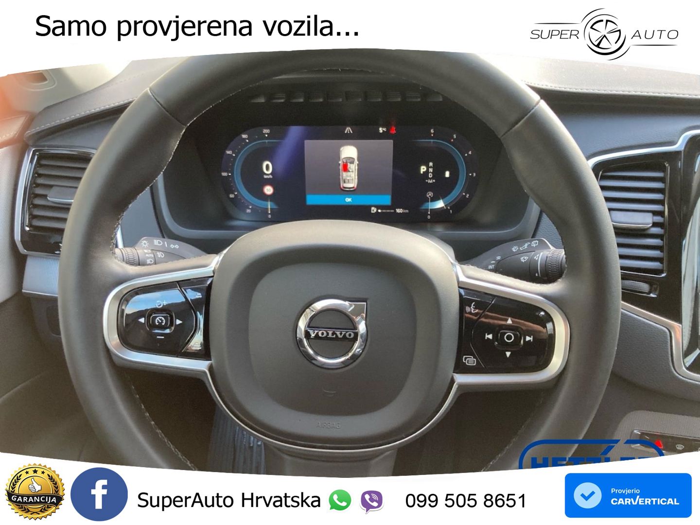 Volvo XC90 2.0 B5 Diesel AWD Automatic ZRAČNI+ACC+4xGR SJED+KAM