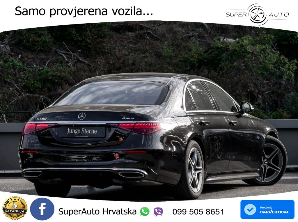 Mercedes S 500 (435 KS) EQ Boost 4MATIC 9G-TRONIC AMG ACC+HEAD+GR SJED+360+PANO