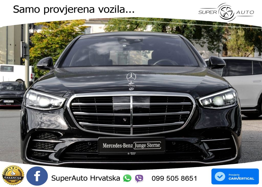 Mercedes S 500 (435 KS) EQ Boost 4MATIC 9G-TRONIC AMG ACC+HEAD+GR SJED+360+PANO