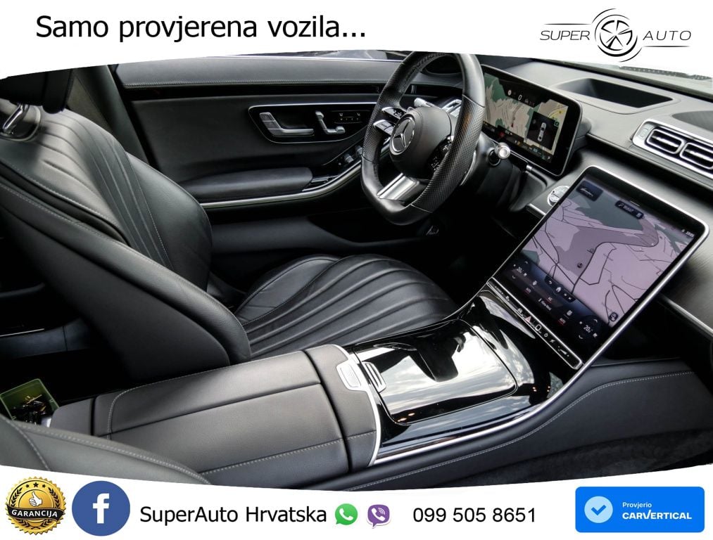 Mercedes S 500 (435 KS) EQ Boost 4MATIC 9G-TRONIC AMG ACC+HEAD+GR SJED+360+PANO
