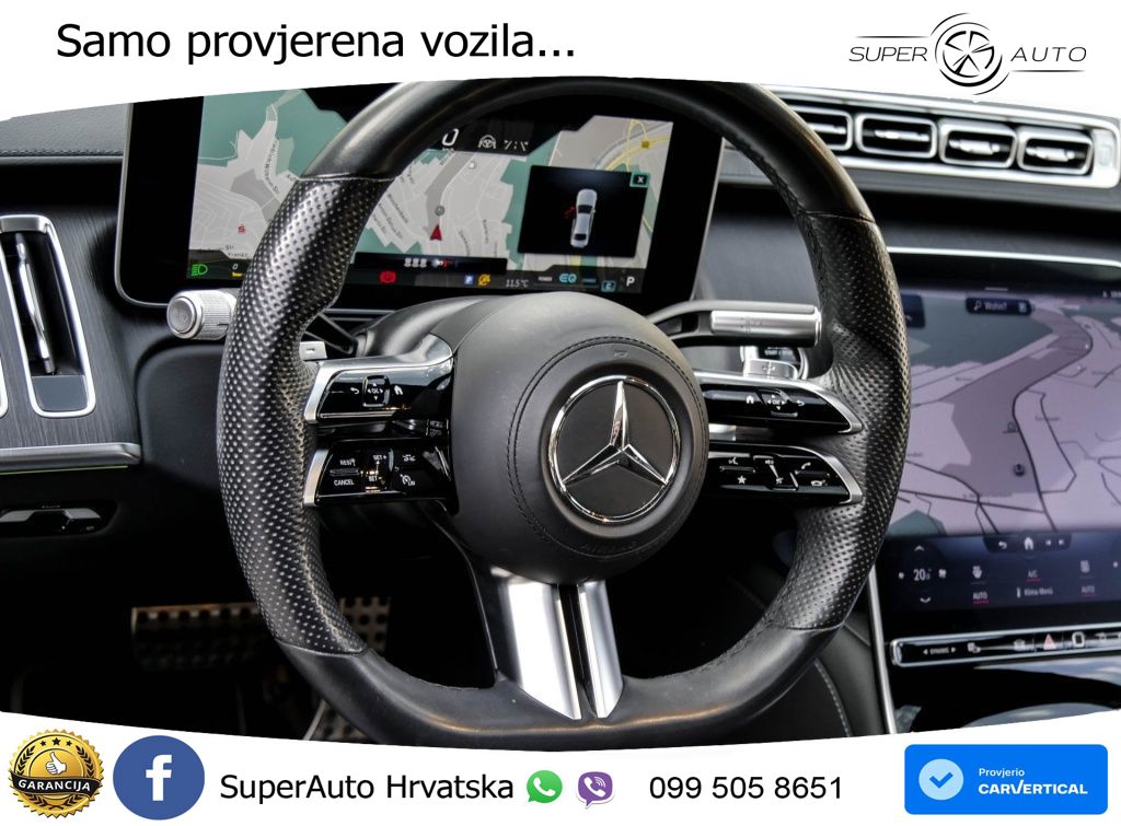 Mercedes S 500 (435 KS) EQ Boost 4MATIC 9G-TRONIC AMG ACC+HEAD+GR SJED+360+PANO